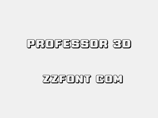 Professor 3D