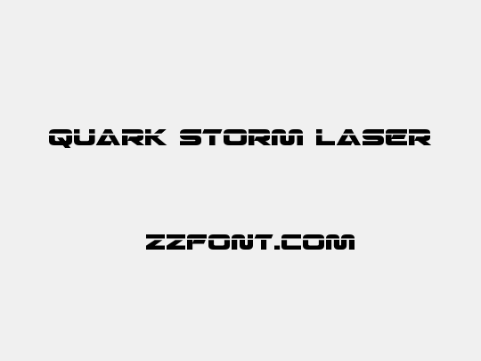 Quark Storm Laser