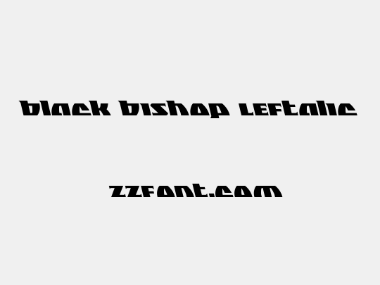 Black Bishop Leftalic