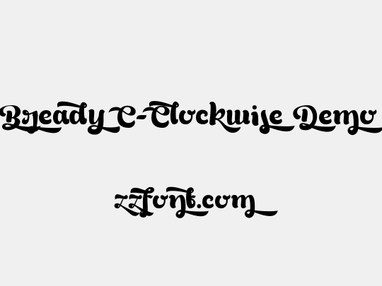 Bready C-Clockwise Demo