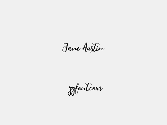 Jane Austin