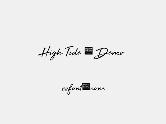 High Tide - Demo