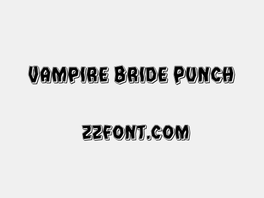 Vampire Bride Punch