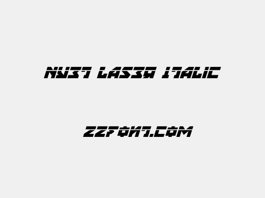 Nyet Laser Italic