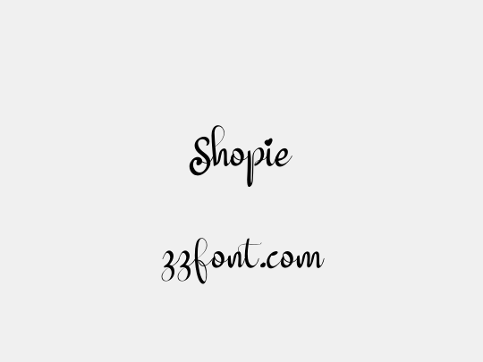 Shopie