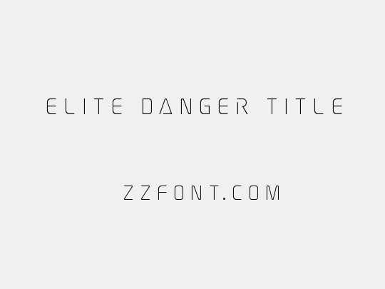 Elite Danger Title
