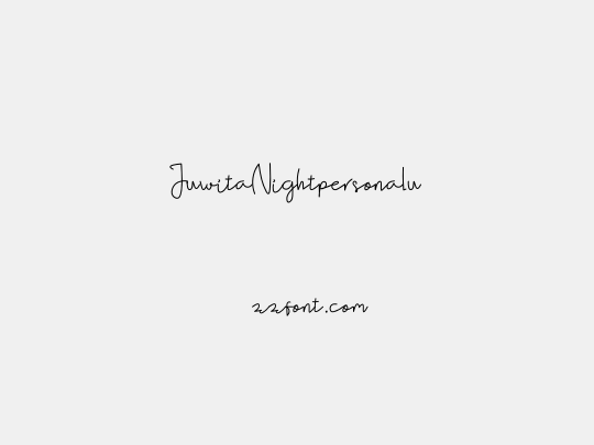 JuwitaNightpersonalu