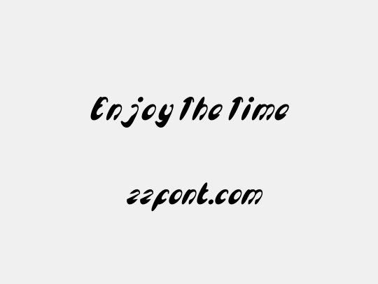 Enjoy The Time