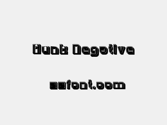 Hunk Negative