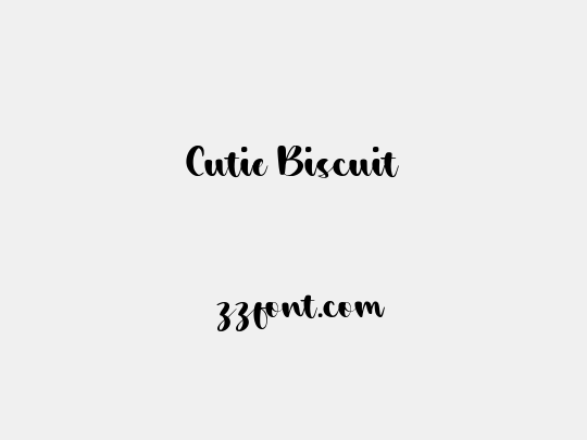 Cutie Biscuit