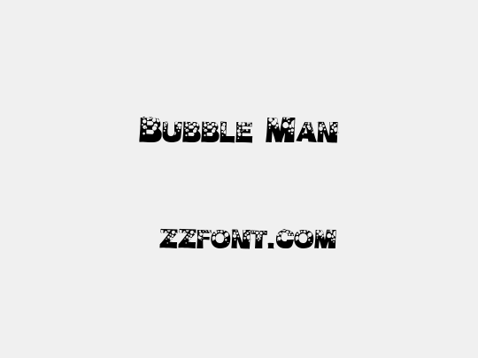 Bubble Man