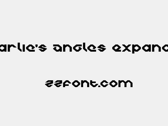 Charlie's Angles Expanded