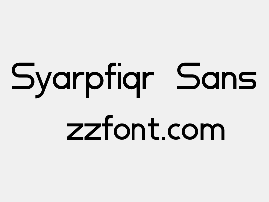 Syarpfiqr  Sans