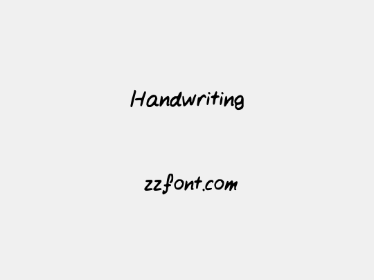 Handwriting