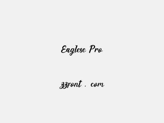 Eaglese Pro