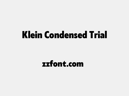 Klein Condensed Trial