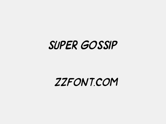 Super Gossip