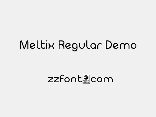 Meltix Regular Demo