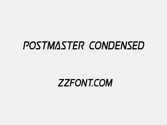 Postmaster Condensed