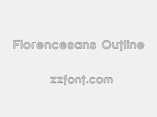 Florencesans Outline