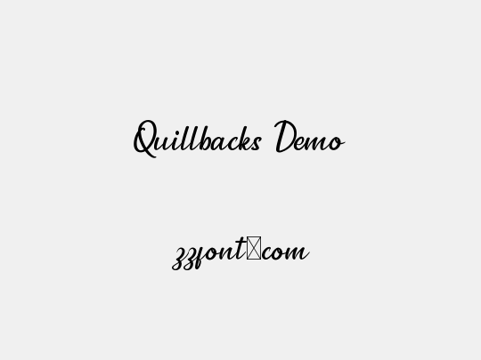 Quillbacks Demo