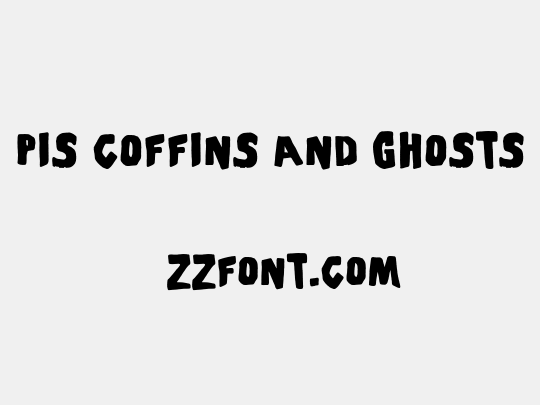 PiS Coffins and Ghosts
