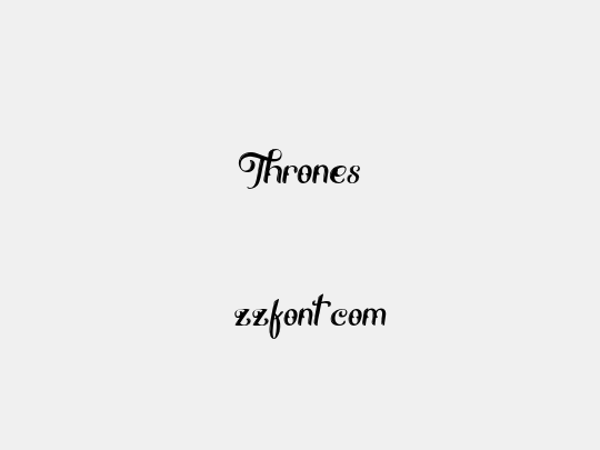 Thrones