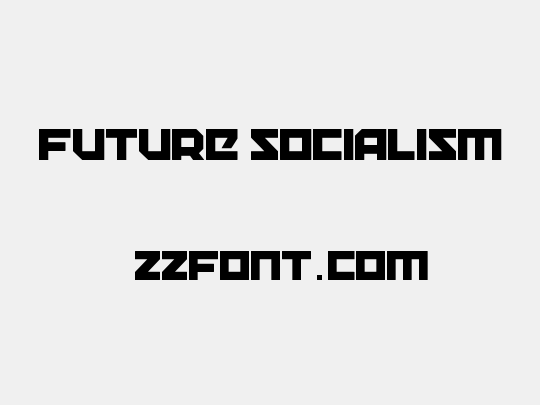 Future Socialism
