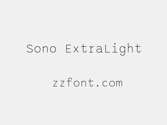 Sono ExtraLight