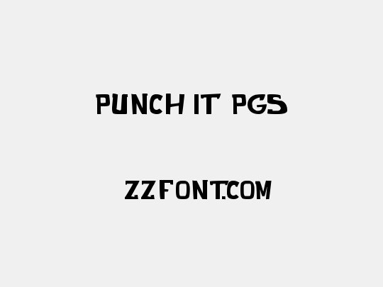 punch it PGS