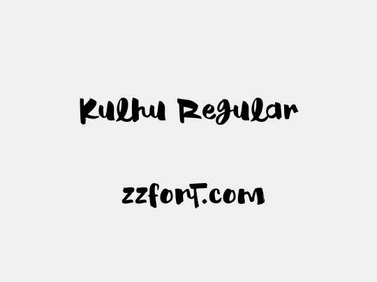 Kulhu Regular