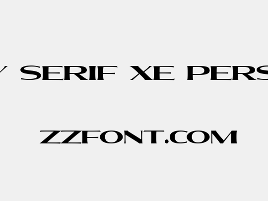 Molly Serif XE PERSONAL