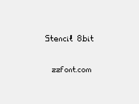 Stencil 8bit