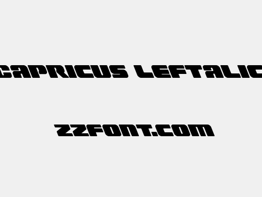 Capricus Leftalic