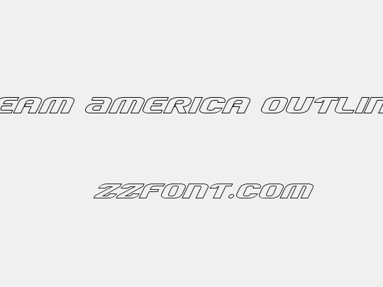 Team America Outline