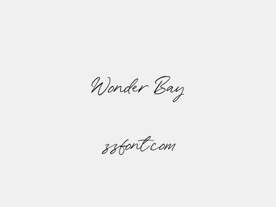 Wonder Bay