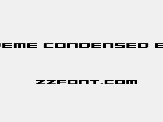Trireme Condensed Bold