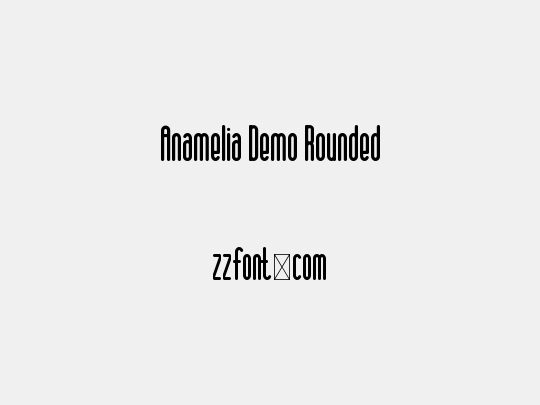 Anamelia Demo Rounded