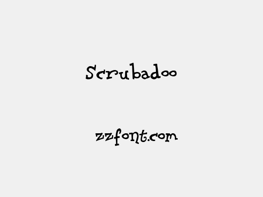 Scrubadoo