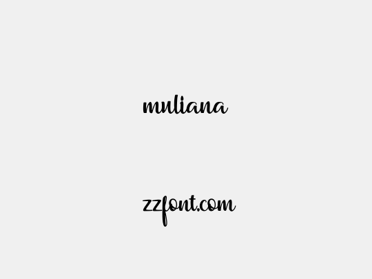 muliana