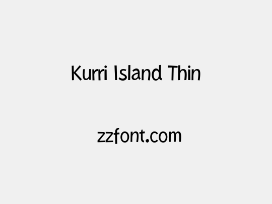 Kurri Island Thin