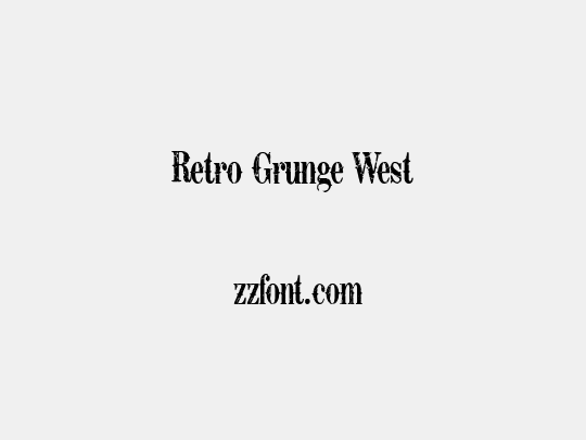 Retro Grunge West
