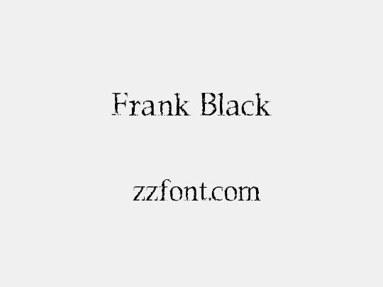 Frank Black