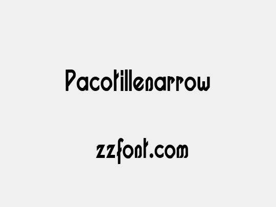 Pacotillenarrow
