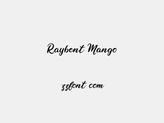 Raybent Mango