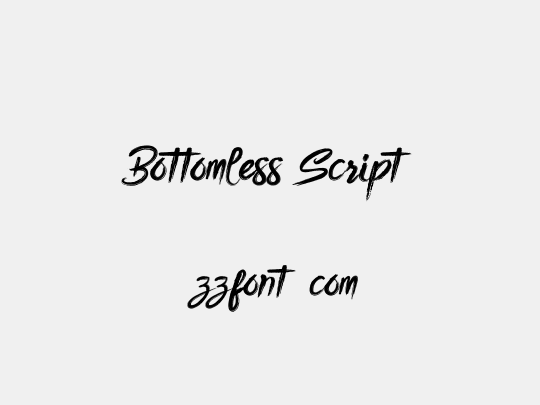 Bottomless Script
