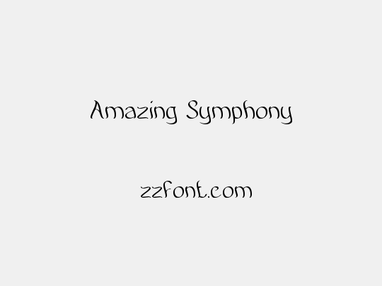 Amazing Symphony
