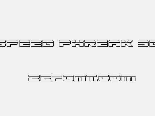 Speed Phreak 3D