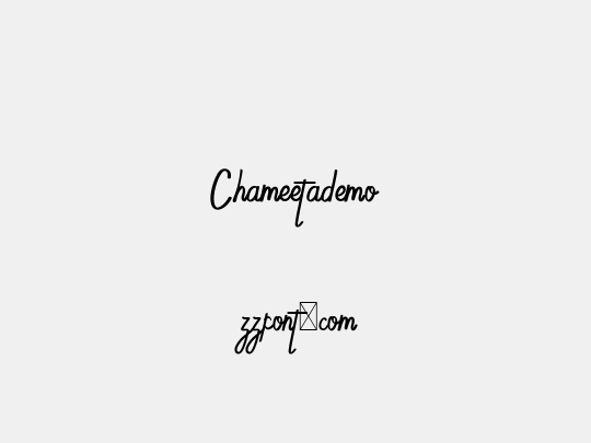 Chameetademo