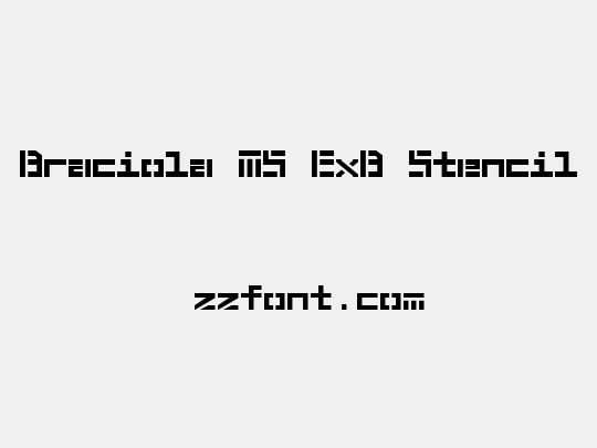 Braciola MS ExB Stencil